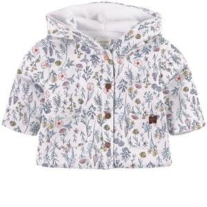 Carrément Beau White Floral Hoodie 6 Months - Jumpers and knitwear - 6 months - White