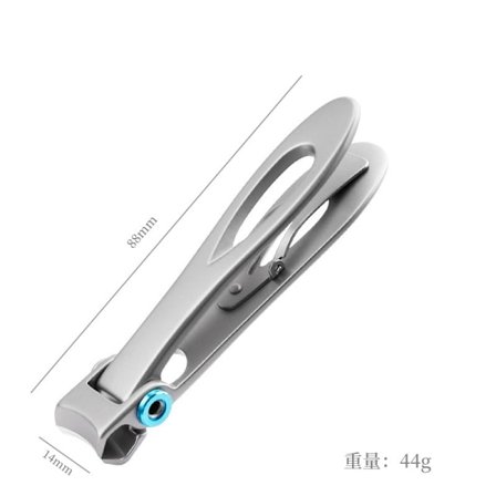 Suuret kynsileikkurit paksuille kynsille, suuri koko - hopea