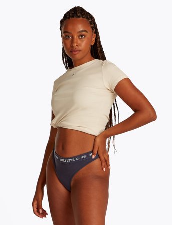 Tommy Hilfiger Thong - Navy - XS
