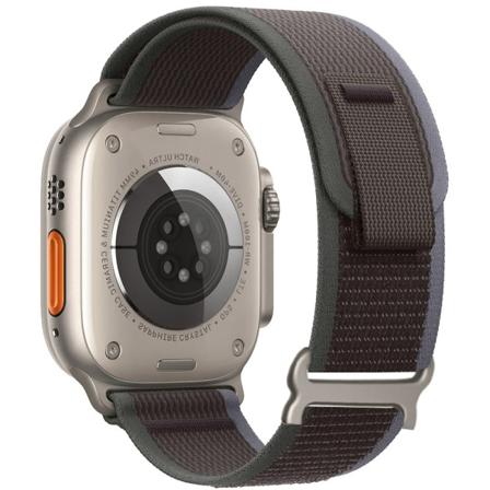 Trail loop för Apple Watch Ultra 2 band 49mm 44mm 40mm 45mm 41mm 38mm 42mm 40 45 mm armband iWatch series 8 9 7 6 5 3 se band Blue Black 38 40 41mm