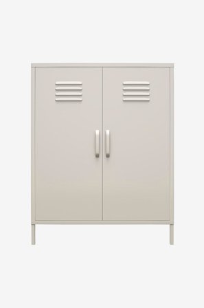 Dorel Home - Skap med to dører Cache - Grå - Skjenker & sideboards - Fra Homeroom