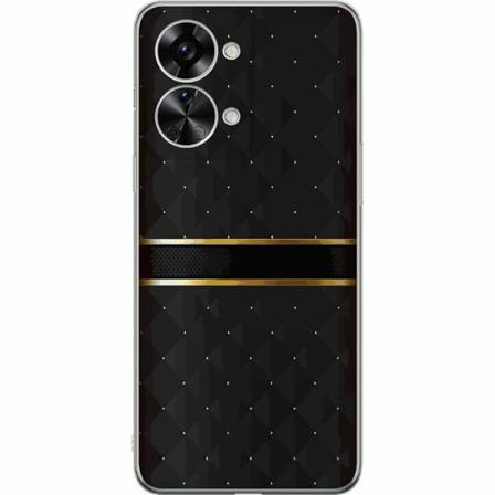 Oneplus Nord 2t Mjukt Skal - Golden Stripes