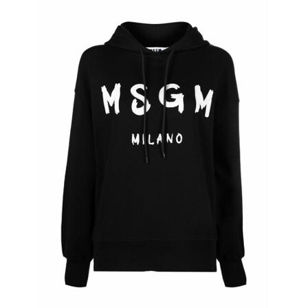 Msgm Hoodies Sort, Dame
