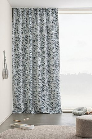 Jotex - Verduisteringsgordijn 1 Lengte Blauw Blauw - LETICIA - Koop Kindergordijnen bij Jotex