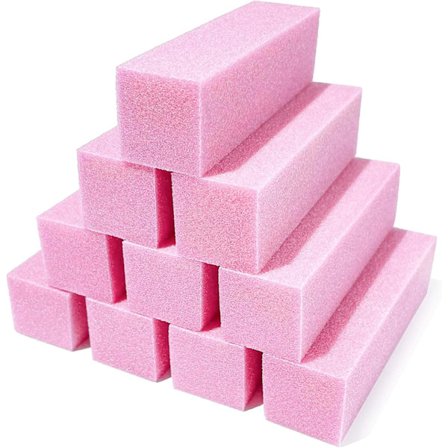 10 kpl kynsiviilapaloja, ammattimaiset 120 karkeuden kynsien hiontapalat luonnollisille akryylikynsille, kynsiviila