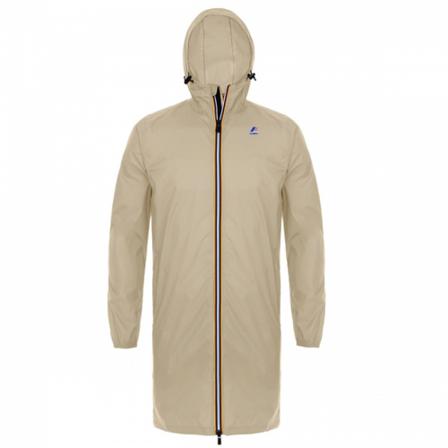 K-Way The Iconic Long Mixed Windbreaker beige, Herr Vinterjackor, Herr, Storlek: L