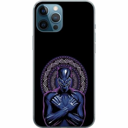 Apple Iphone 12 Pro Max Genomskinligt Skal Black Panther: Waka