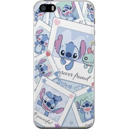 Yhteensopiva Puhelinkuori Apple iPhone 5s Unelmoivat pilvet vaaleanpunaisina, lila ja sinisen sävyissä, kimaltelevine tähtineen ja pehmeän satumaisen