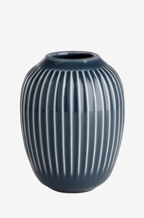 Kähler - Vase Hammershøi, H10,5 - Grå - Urtepotteskjulere & vaser - Fra Homeroom
