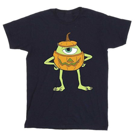 Monsters Inc Pojkar Mike Pumpa Bomull Halloween T-shirt 3-4 År