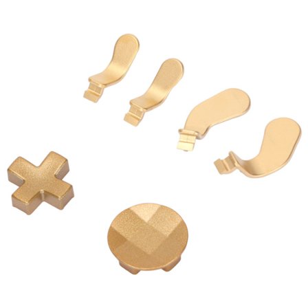 4st Trigger Paddlar och 2 Utbytbara D-Pads Rostfritt Stål Ersättningsdelar för Xbox One Elite Series 2