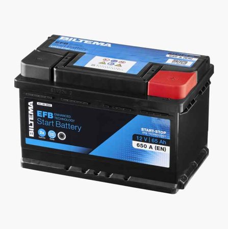 Startbatteri EFB 12 V 65 Ah