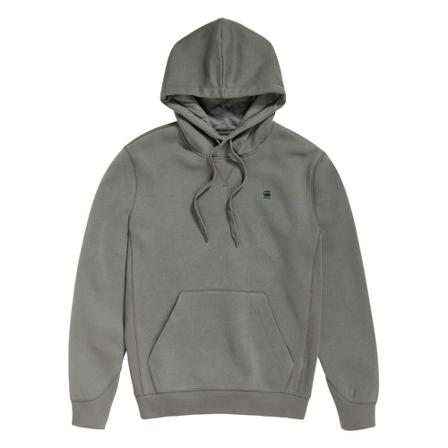 G-star, GS Premium Core Hoodie Grijs, Heren, Maat:M,Borduur
