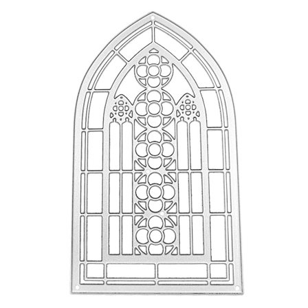 Vindue Metal Skærestencils Scrapbooking DIY Album Stempel Papirkort Præg