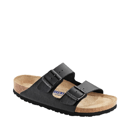 Birkenstock Arizona Soft Footbed, Narrow Skor Herr Svart 46