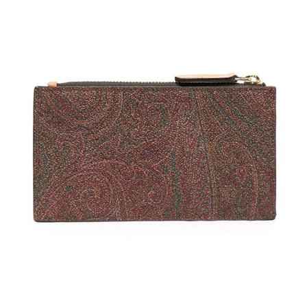 Etro, Wallet Brązowy, Mężczyzna, Rozmiar: ONE Size