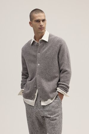 NN.07 Jasper Cardigan Male Brown