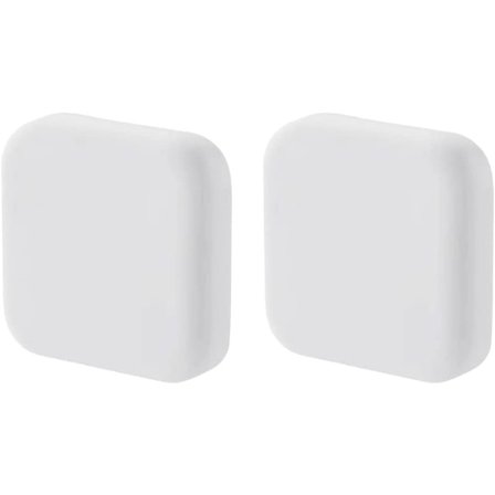 Dørstopper, 2 stk. silikone dørstopper, selvklæbende silikone dørhåndtag, dørhåndtagsstopper, vægbeskytter