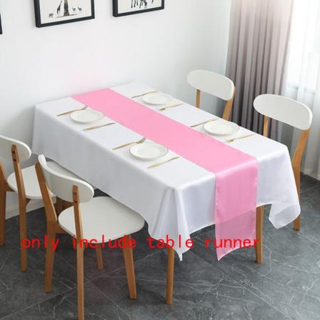 Fläck Bordslöpare Bordsduk Tillbehör ROSA PINK