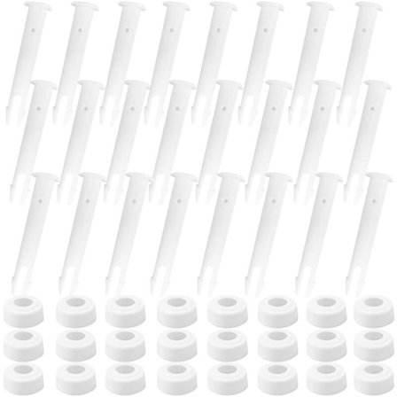 24 stk. Pool Pins, Udskiftnings Pins, Plast Pool Samlinger, Plast Pins, Pool Samlinger, Pool Ramme Pin, Pool Samlings Pins (24 stk.)