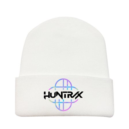KPOP DEMON HUNTER omgivende strikket lue krøllete ullhatt trykt beanie utendørs kald lue voksen White-12