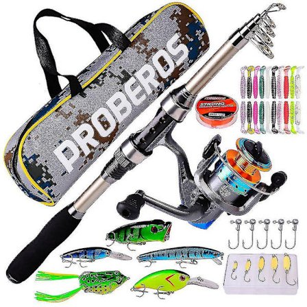 Sea Rod Sæt Langdistance Kastestang Fiskespole Fiskesæt Pakke Kombination Kulfiber