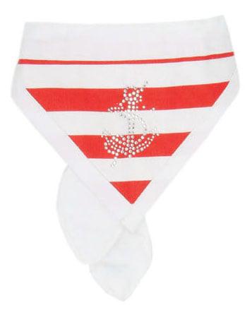Ahoy Captain Scarf Red - Hurtta, Julius-k9, Fuzzyard, Flexi, Ruffwear, Petstudio, Casual Canine, Dog is Good mm. på Doggie.se