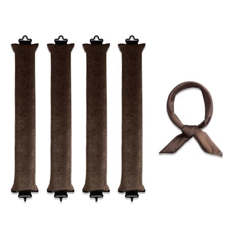 Varmløse Hårkrøllere for Langt Hår Over Natten Bølgete Hårkrøllere Blowout Stenger Varmløse Krøller Krøllehodebånd Ingen Varme Hårruller Kvinner Hår 