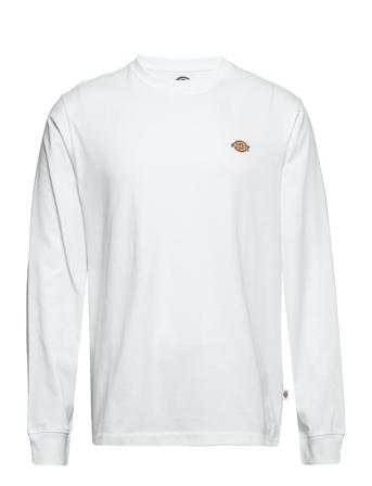 Ls Mapleton Tee Designers T-shirts Long-sleeved White Dickies