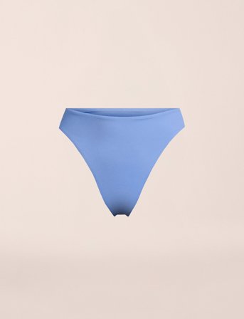 Casall Brazilian High Waist Bikini Bottom - Blue - 38