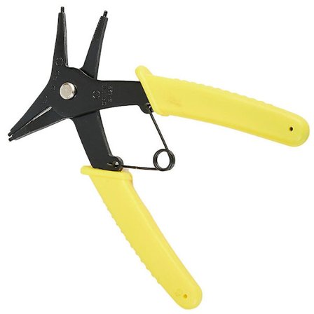 2 i 1 Snap Ring Tang, Intern Ekstern Circlip Tang Fjernelse Og Installation Af Sikringsclips Til 10mm-40mm