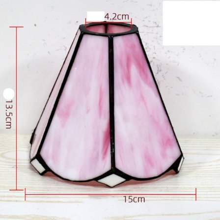 Lampeskjerm i glass 4 4