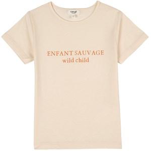 Oeuf White Logo T-Shirt 2-3 Years - Tops - 2-3 years - White
