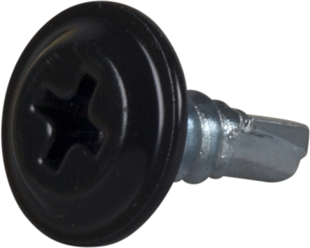 ESSVE 566613 Montageskruv 4,2 mm Ø, svart, FZB, PH2, 250-pack 13 mm, Infästning