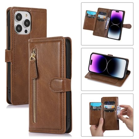 iPhone 16 Pro Max - Stilrent Leman plånboksfodral