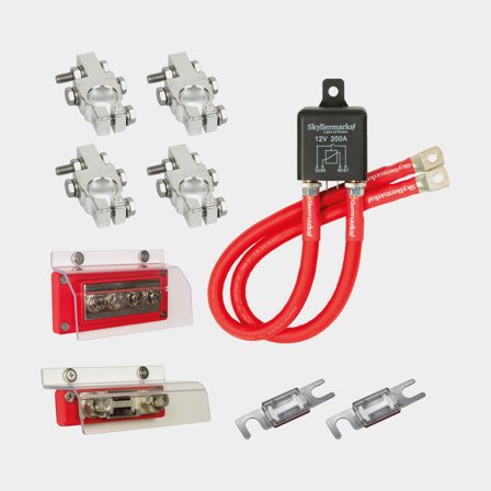 Grundsæt Skyllermarks Power Kit 1, til 1 start- & 1 forbrugsbatteri