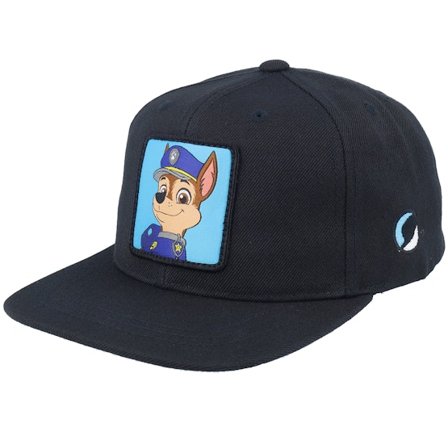 PAW Patrol - Black - snapback - Cap - Kids Chase Patch Black Snapback - Hatstore