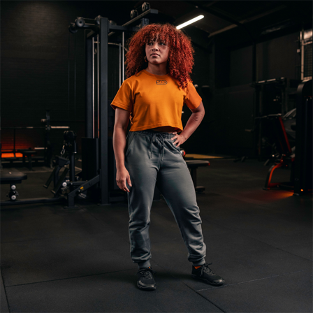 SBD Apparel Forge Crop Top Women's Orange