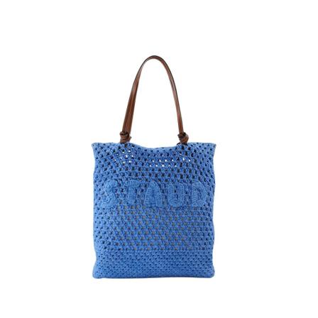 Staud, Tote Bags Blauw, Dames, Maat:ONE Size