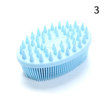 Silikonkroppsborste Baby Shower Sponge Torrmassage Badhandduk F