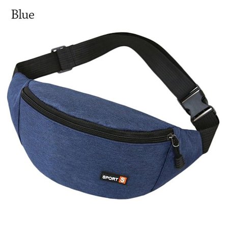 Midjeväska Midjepåse BLÅ - spot försäljning