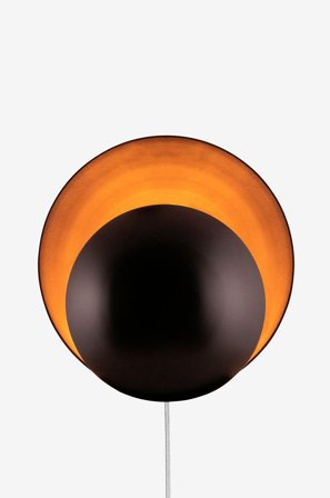 Globen Lighting - Vegglampe Orbit - Svart - Vegglamper - Fra Homeroom