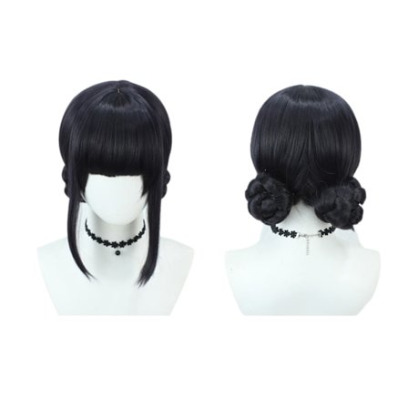 K-POP demonjeger jentegruppe cos parykk realistisk anime rollespill, Zoe parykk