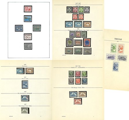 Grønland til 1986 - Samling på løse albumblade