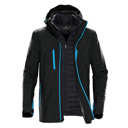 Stormtech Herr Matrix System Jacka M Svart/Elektrisk Blå Black/Electric Blue M