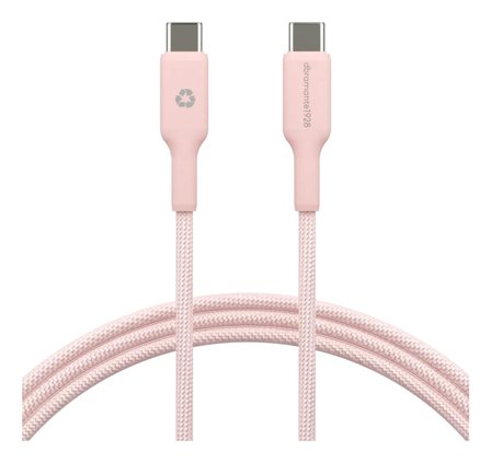 DBRAMANTE1928 DBRAMANTE BRD CABLE 1.5M USB-C TO USB-C 60W PNK CHAR