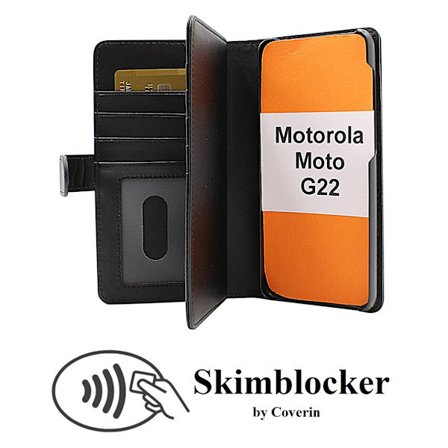 Skimblocker XL Wallet Motorola Moto G22
