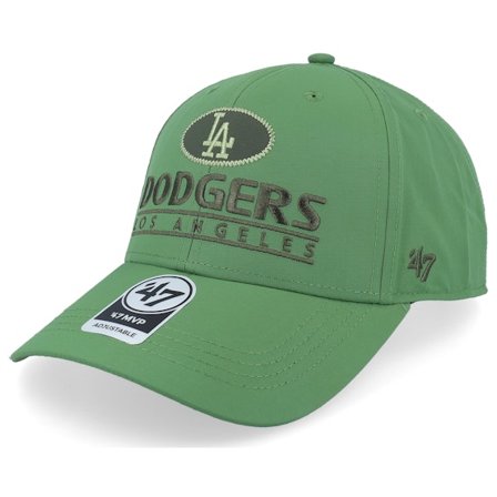 47 Brand - MLB Vert adjustable Casquette - Los Angeles Dodgers Outskirts Mvp Fatigue Green Adjustable @ Hatstore