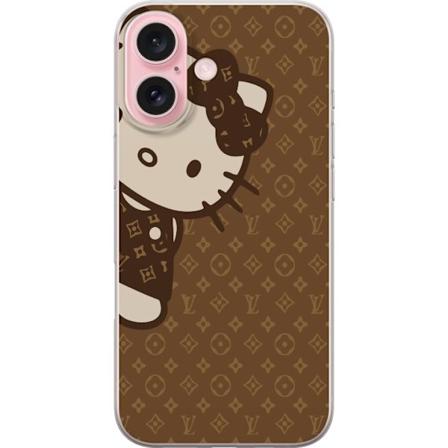 Apple iPhone 16 Genomskinligt Skal Hello Kitty - LV