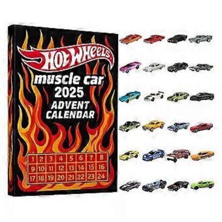 2025 Lihasautolelukalenteri Leluauto Joulukalenteri 2025 Yllätyslaatikko